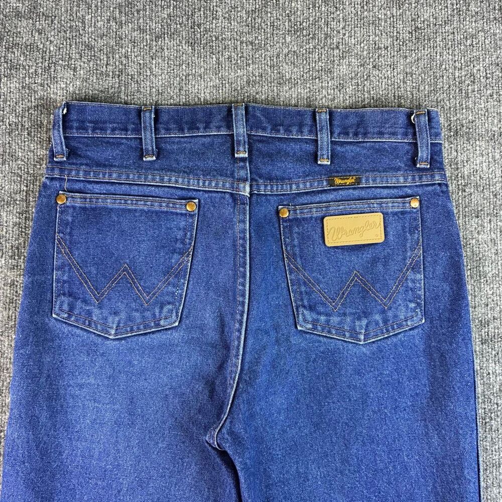 Wrangler 936 Cowboy Cut Slim Fit Jeans Men’s 34x34 Blue Denim Western